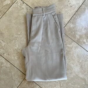Abercrombie wide leg tailored pants